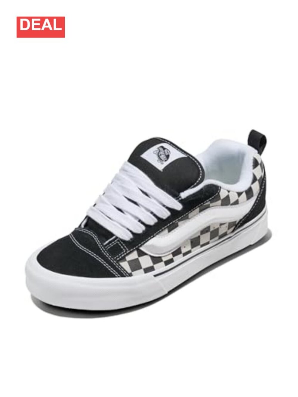 Knu Skool Suede Low Top Chunky Lace Up Fashion Sneakers Casual Skate Shoes